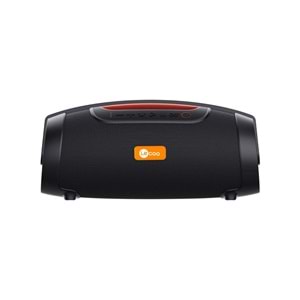 Lenova Lecoo DS151 80W Kablosuz Bluetooth 5.0 RGB Aydınlatmalı IPX5 Su Geçirmez TWS Boombox Stereo Taşınabilir Hoparlör Siyah