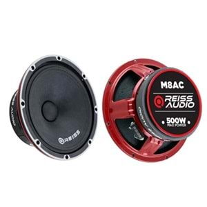 Reıss Audıo RS-M8AC 20 cm 500 Watt Mıdrange Oto Hoparlör