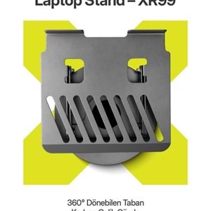 Powerway XR99 Yüksek Kalite Metal Ayarlı Laptop Macbook Uyumlu Notebook Tablet Tutucu Altlık Stand