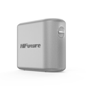 HiFuture Vocalist 200 Bluetooth RGB 100W Mikrofonlu Taşınabilir Karaoke Sistemi Kablosuz Hoparlör Silver