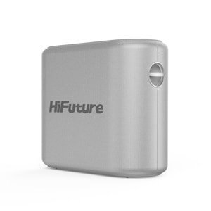 HiFuture Vocalist 200 Bluetooth RGB 100W Mikrofonlu Taşınabilir Karaoke Sistemi Kablosuz Hoparlör Silver