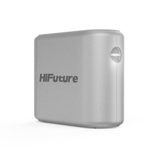 HiFuture Vocalist 200 Bluetooth RGB 100W Mikrofonlu Taşınabilir Karaoke Sistemi Kablosuz Hoparlör Silver