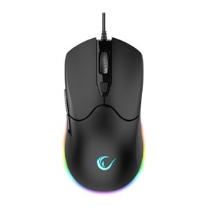 Rampage KM-9858 JAZZY V2 Siyah Usb RGB Aydınlatmalı Q 12800 DPI Mouse Gaming Oyuncu Klavye Mouse Set