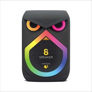 Maxron MXBird Bluetooth Hoparlör Led Işıklı Ses Sistemi Parti Speaker