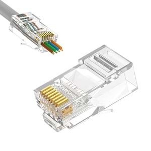 Taplın TK-877 100 lü Paket Yeni Nesil Cat6 Jack UTP