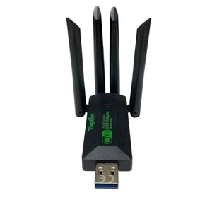 Taplin TWA-105 1200 Mbps USB 3.0 WiFi Adaptör 4 Antenli