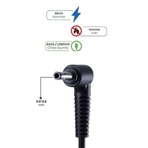 Sprange SR-L32 19V 6.32A 5.5*2.5mm 120W ASUS/LENOVO İçin Laptop Adaptör