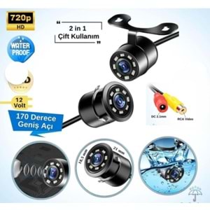 Bawerlink BW-47 720P Kelebek Beyaz Ledli Kamera