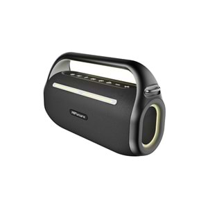 HiFuture MUSİCBOX 100 70W Bluetooth 5.0 BT/USB/SD Kart/ AUX Girişli Mikrofonlu Karaoke Sistemi Kablosuz Hoparlör Siyah