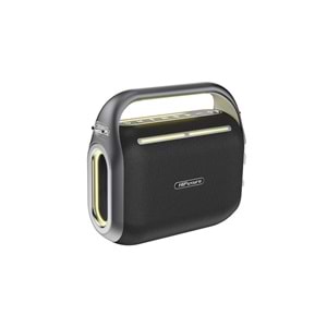 HiFuture MUSİCBOX 200 100W Bluetooth 5.0 BT/USB/SD Kart/ AUX Girişli Mikrofonlu Karaoke Sistemi Kablosuz Hoparlör Siyah