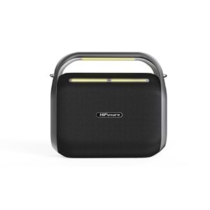 HiFuture MUSİCBOX 200 100W Bluetooth 5.0 BT/USB/SD Kart/ AUX Girişli Mikrofonlu Karaoke Sistemi Kablosuz Hoparlör Siyah