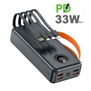 Sprange SR-P43 30.000 mAh 33W Hızlı Şarj Powerbank