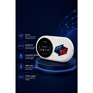M10 PRO 4G LTE Sim Kartlı Router
