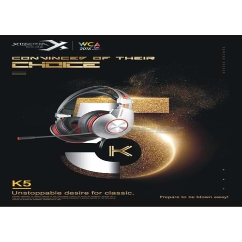 Xıberıa K5 USB 7.1 SES/3.5mm Ağır Bass Oyuncu Kulaklık