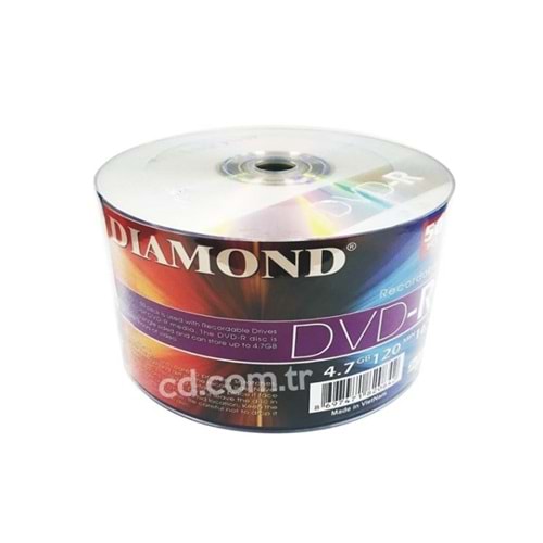DIAMOND DVD-R 16X 4,7 GB 120MIN 50 li PAKET