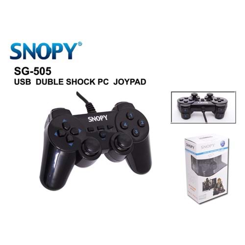 SNOPY SG-505 USB PC SİYAH JOYPAD