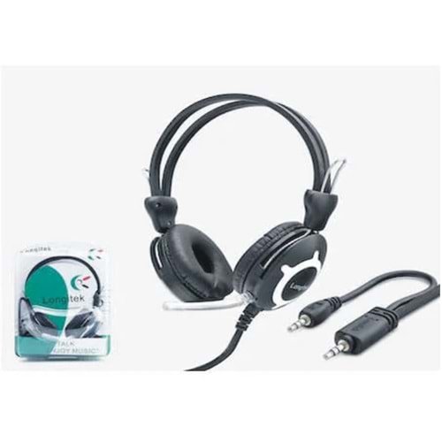 Longitek LK-01/02 (ekxre) Mikrofonlu Oyuncu Kulaklık