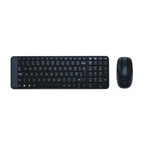 Logıtech MK220 Kablosuz Klavye Mouse Set (Q TR)