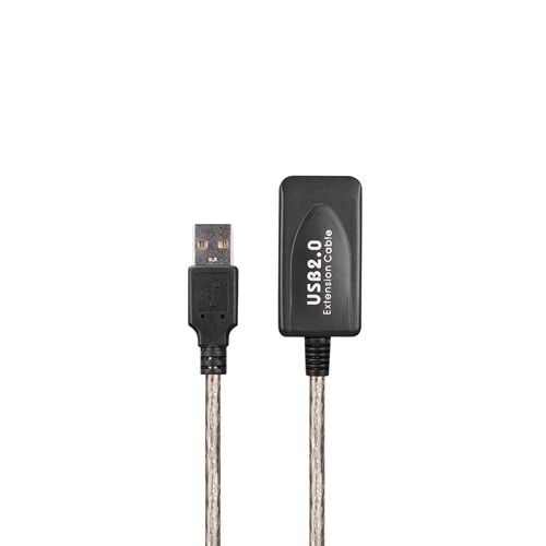 S-LİNK SL-UE135 USB 2,0 15mt ŞEFFAF UZATMA KABLO