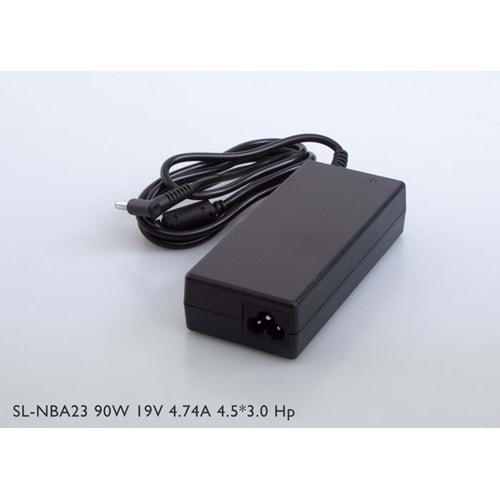 S-link SL-NBA23 90W 19V 4,74A 4,5+3,0 HP Notebook Adaptör