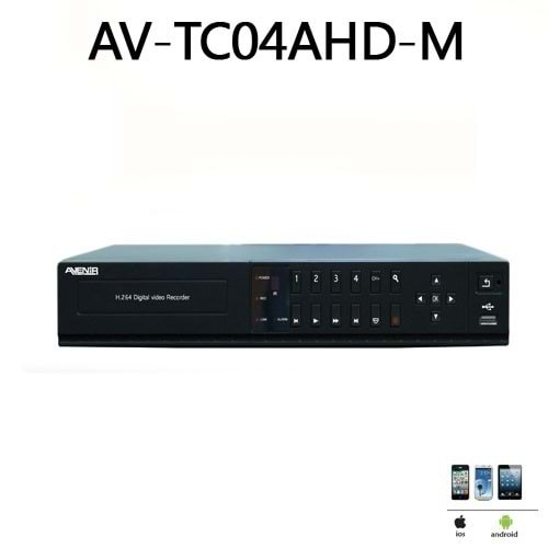 Avenir AV-TC04AHD-M 4 Ch Kayıt Cihazı