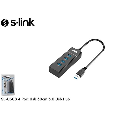 S-link SL-U308 4 Port Usb 3.0 Usb Hub