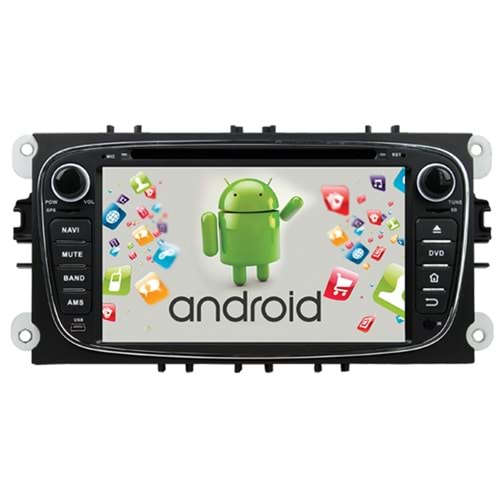 NEWFRON NF-3ANH ANDROID 7INC DVD li 1+16 GB FORD FOCUS (2007-2011) MULTİMEDYA