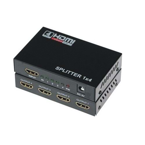 Concord HS4 4 Port Hdmı Splitter 1 in Ports 4 Out Port