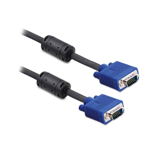 Hytech HT-VGA10 VGA M/M 10mt Görüntü Aktarma Kablosu