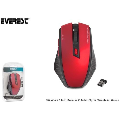 Everest SMW-777 Usb 2.4Ghz Optik Wireless Mouse