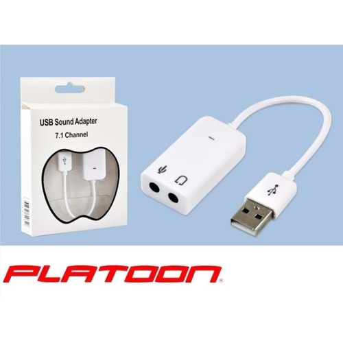 PLATOON PL-5663 USB TO 7.1 SES ÇEVİRİCİ KABLO