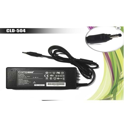 Compaxe CLD-504 65W 19.5v 4.62A 4.0 1.7 (Dell Uyumlu) Notebook Adaptör
