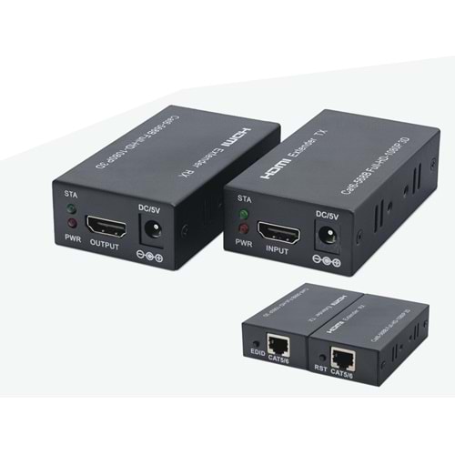 Concord HDTV-60M HDMI Extender TX 60 mt Konvektör