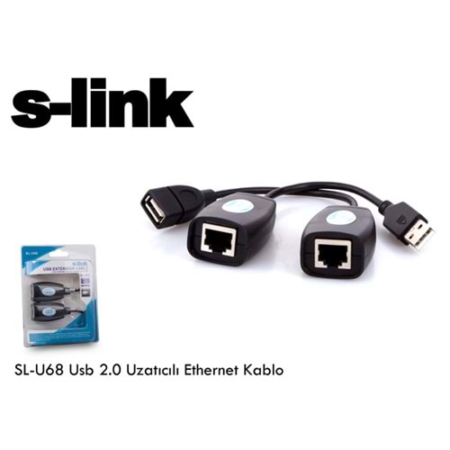 S-LİNK SL-U68 USB 2.0 EXTENSİON UZATICI ADAPTÖR