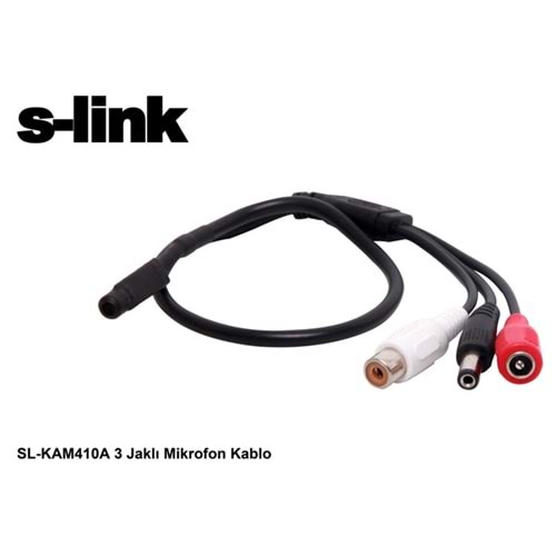 S-link SL-KAM410A 3 Jaklı Güvenlik Kamera Mikrofonu
