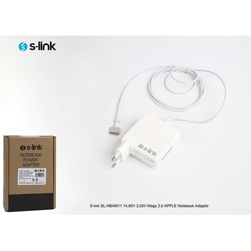 S-link SL-NBAM11 14,85V 3,05V Mags 2.0 APPLE Notebook Adaptör