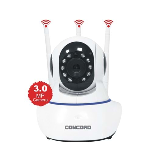 CONCORD C-630 KABLOSUZ Wifi IP KAMERA 1080P FULL HD HAREKETLİ KAMERA