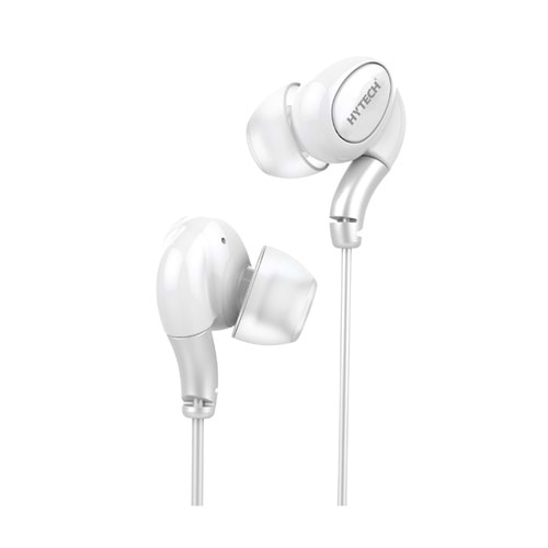 Hytech HY-XK23 Mobil Telefon Uyumlu Beyaz Kulak İçi Mikrofonlu Kulaklık