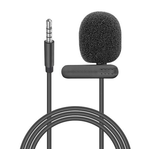 Snopy SN-M15 Siyah Akıllı Telefon ve Youtuber Yaka Mikrofonu