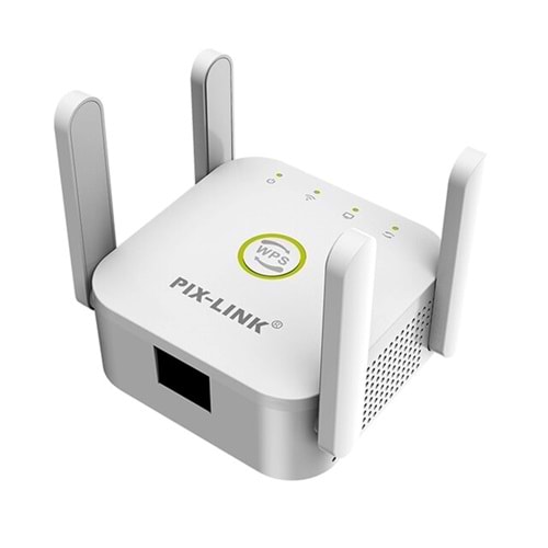 Pix-Link LV-WR24Q Acces Point 300Mbps Wifi-N Repeater Pro Wifi Router Sinyal Güçlendirici