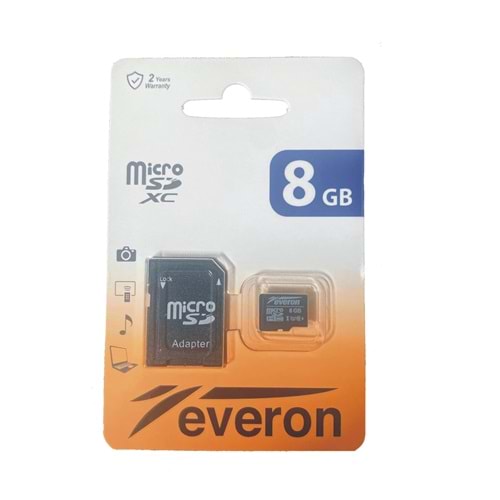 Everon 8 GB Micro SD Class 10 Hafıza Kartı