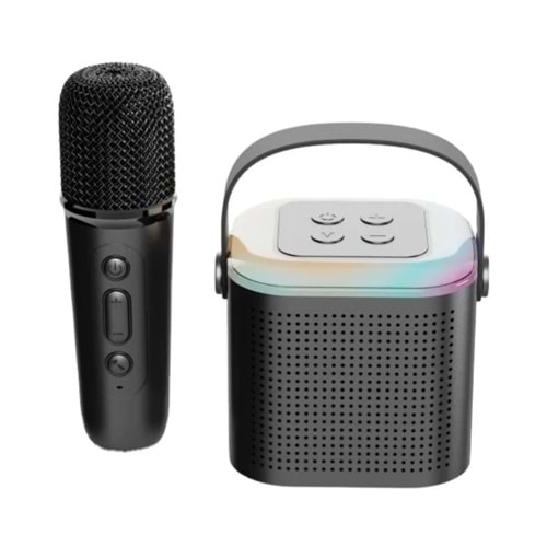 Oem K3 Ledlı Karaoke Kablosuz BT Hoperlör DJ Ses Entegre Mikrofonlu