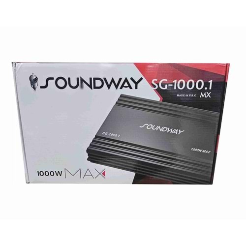 Soundway SG-1000.1 Kanal 1000 Watt Oto Anfi