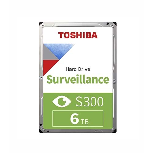 Toshiba 6TB S300 Surveillance HDWT860UZSVA SATA 3.0 5400 RPM 3.5