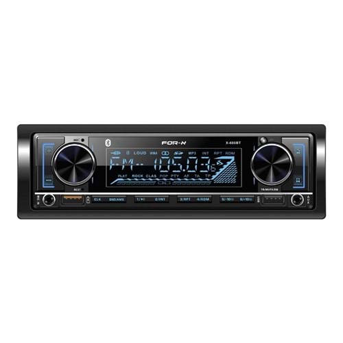 For-X X-606BT USB/TF/BT/FM 4+60 Watt Oto Teyp