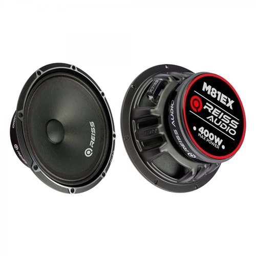Reıss Audıo RS-M81EX 20 Cm 200 Rms 400 Watt Midrange Oto Hoperlör