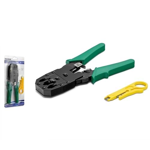 Rose RC-615 RJ-45/RJ-12/RJ-11 Üçlü Pense