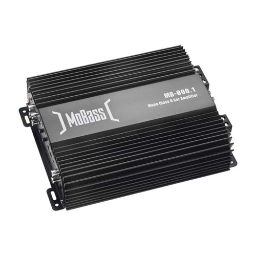 Mobass MB-800.1 Mono Rms 300x1Ch Yeni Nesil Oto Anfi