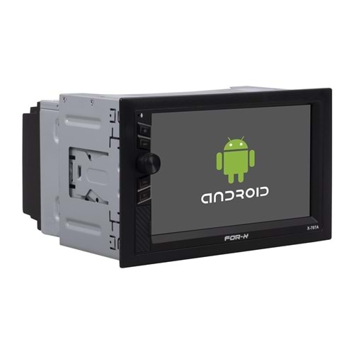 For-X X707A 7 Inç Androıd 4+64 Double Dın Bt/Usb/Carplay Oto Teyp