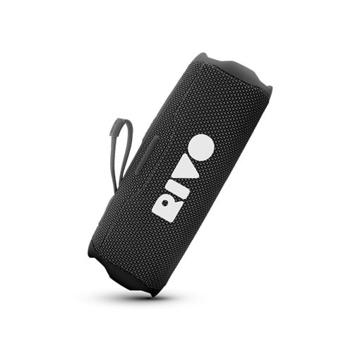 Powerway RİVO Siyah Taşınabilir Bluetooth Kablosuz Hoparlör 12 Saat Oynatma Çoklu Bağlantı